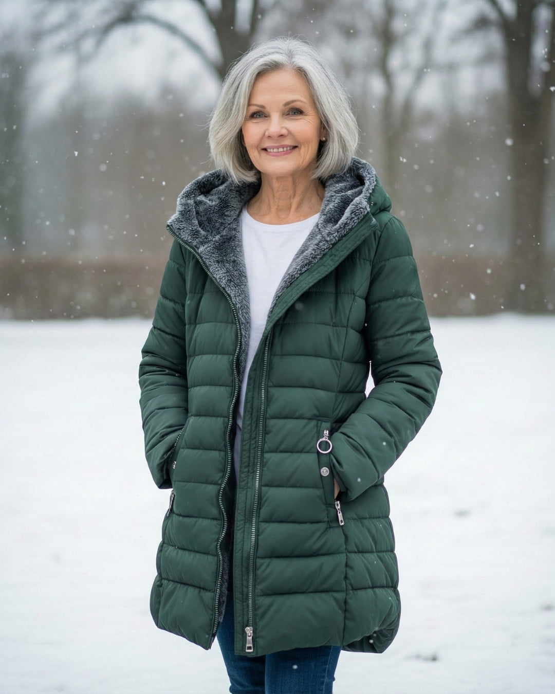 Donna I Padded Winter Jacket with Hood