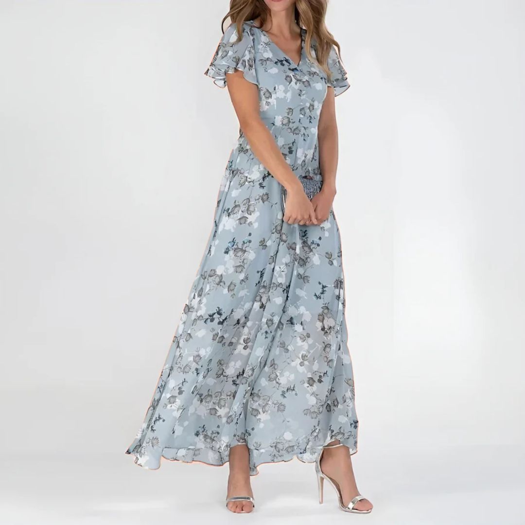 Susan | Flattering Flowing Maxi Dress