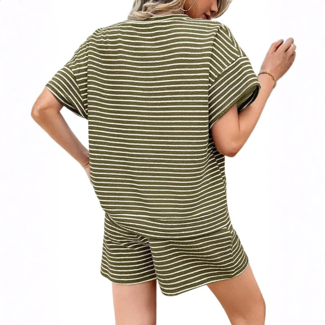 DAGMAR™ – Striped Relaxed Lounge 2-Piece Set