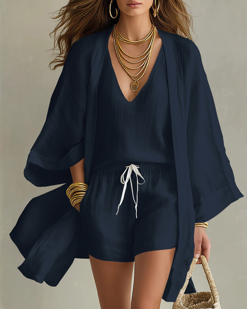 ISOLA | Linen Three-Piece Set