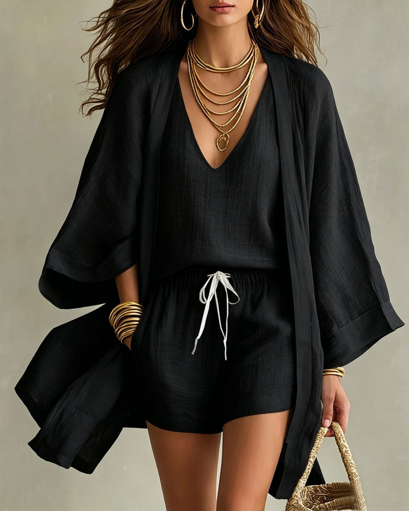 ISOLA | Linen Three-Piece Set
