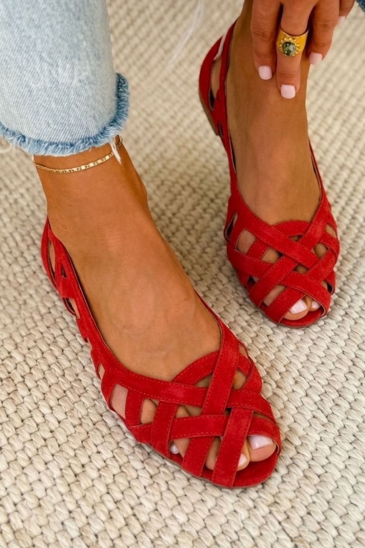 Colorful Woven Sandals Caterina Comfort