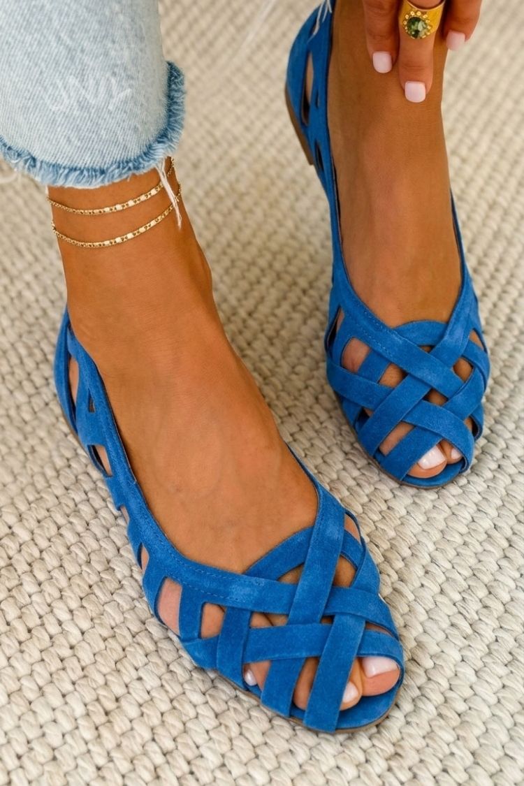 Colorful Woven Sandals Caterina Comfort