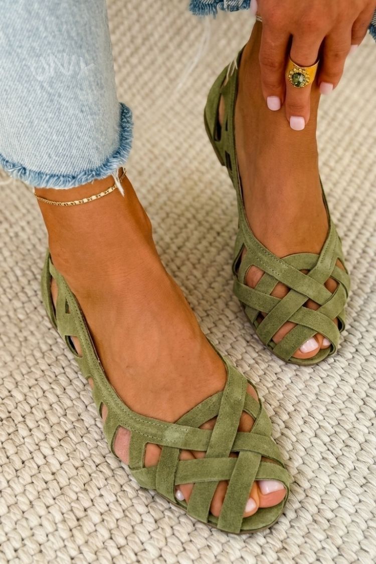 Colorful Woven Sandals Caterina Comfort