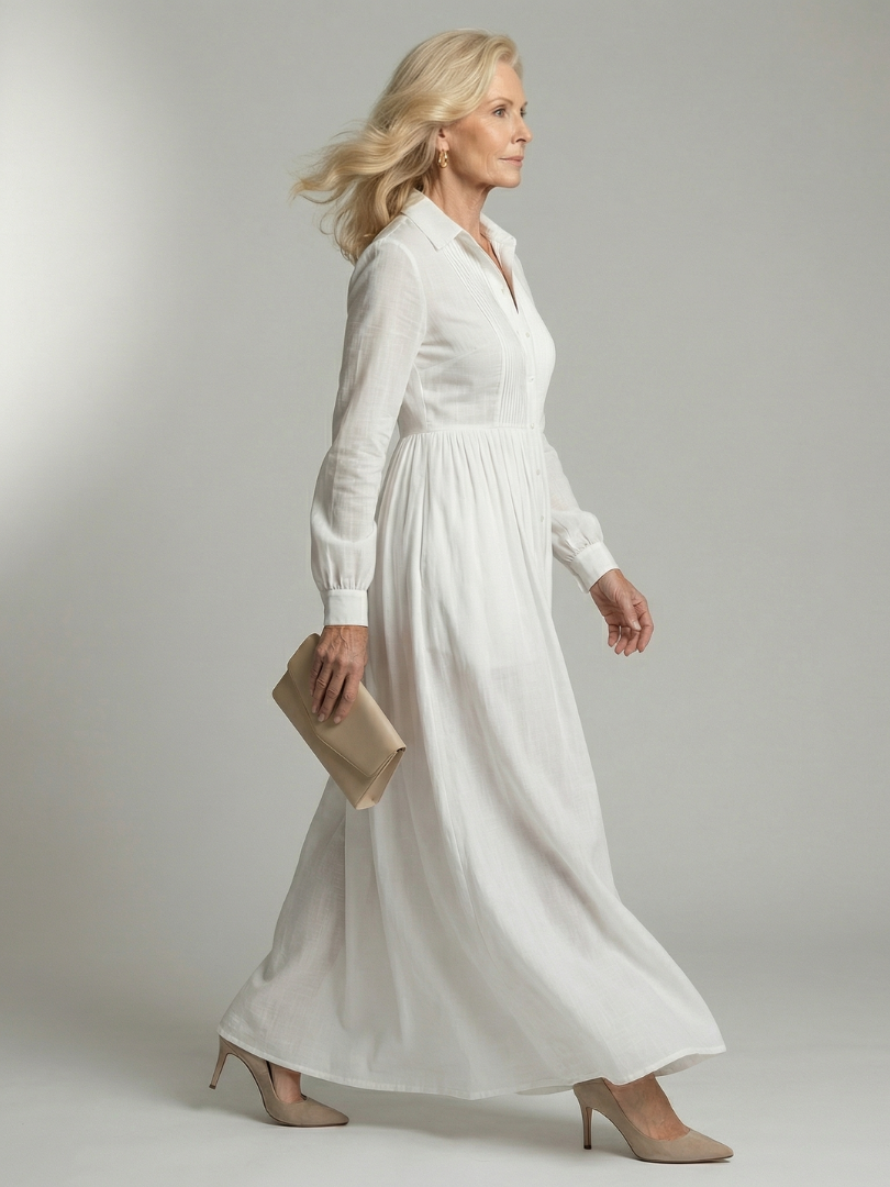 Lioren™ - Soft Flow Maxi Dress