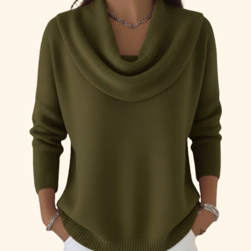 Vionne Sweater with Collar