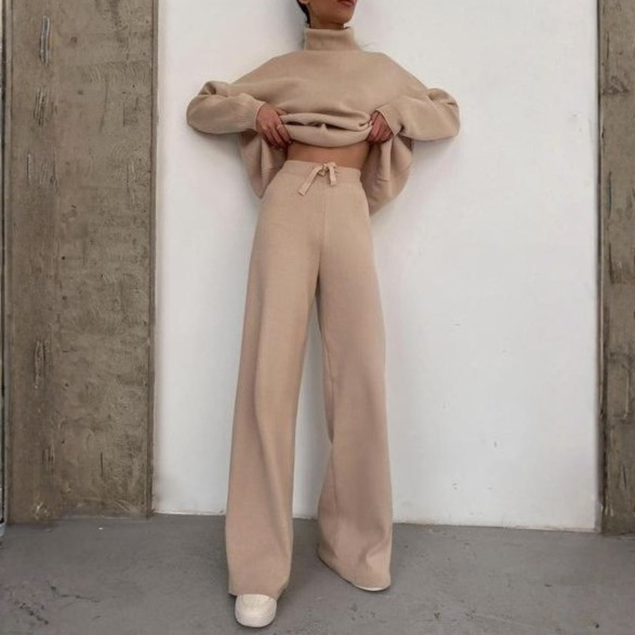 TADUMT - Cozy Long Sleeve Turtleneck Top