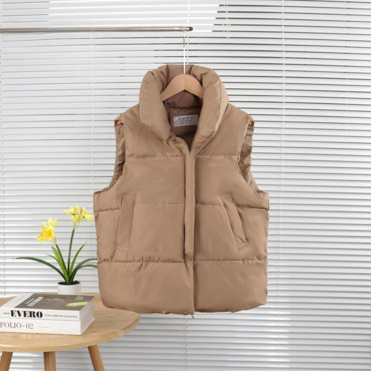 ALULAT - Comfy Oversized High Neck Sleeveless