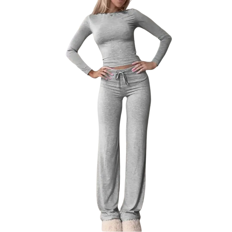 CECILYT - Slim Fit Long Sleeve Crop