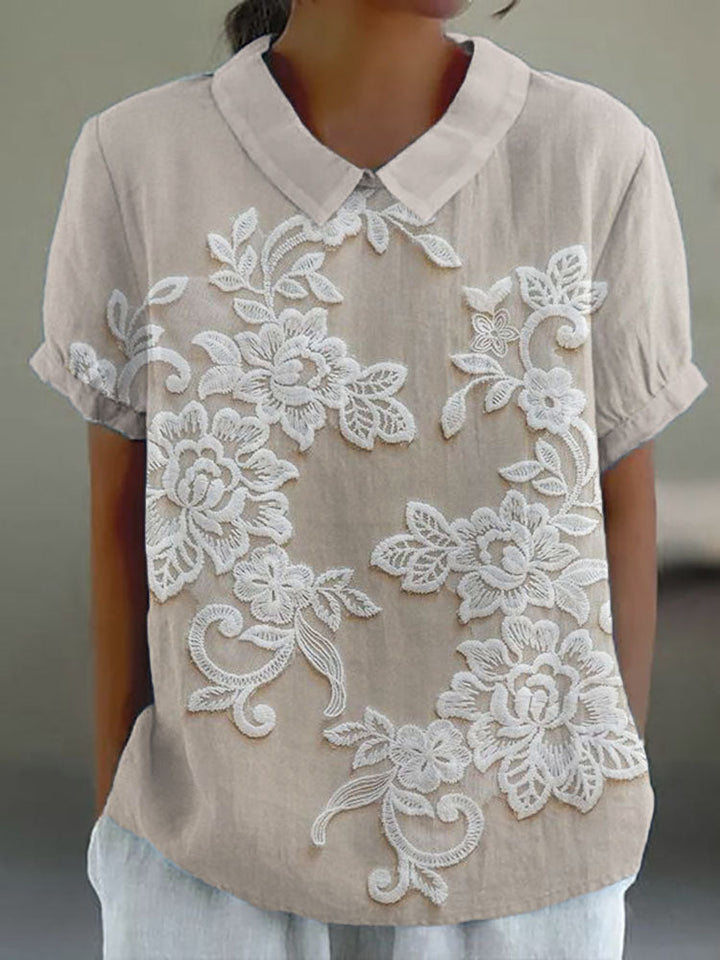 Emma - Vintage Printed Shirt