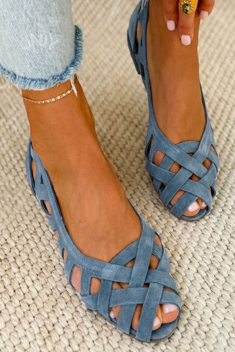 Colorful Woven Sandals Caterina Comfort