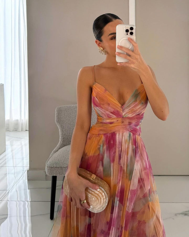 Dorté | Enchanting Floral Maxi Dress