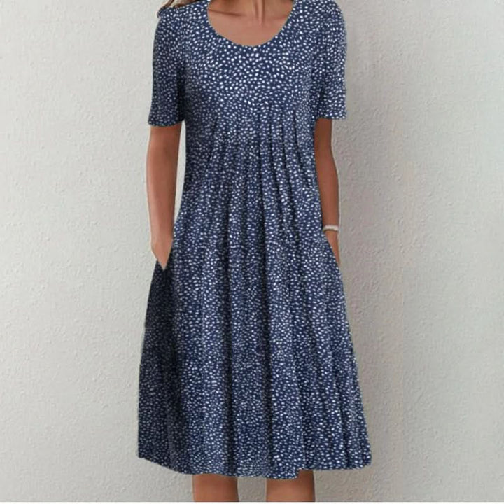 Amara - Classic Printed Dress