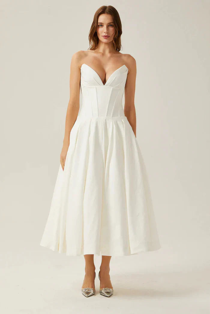Rilletta | Strapless Sweetheart Dress