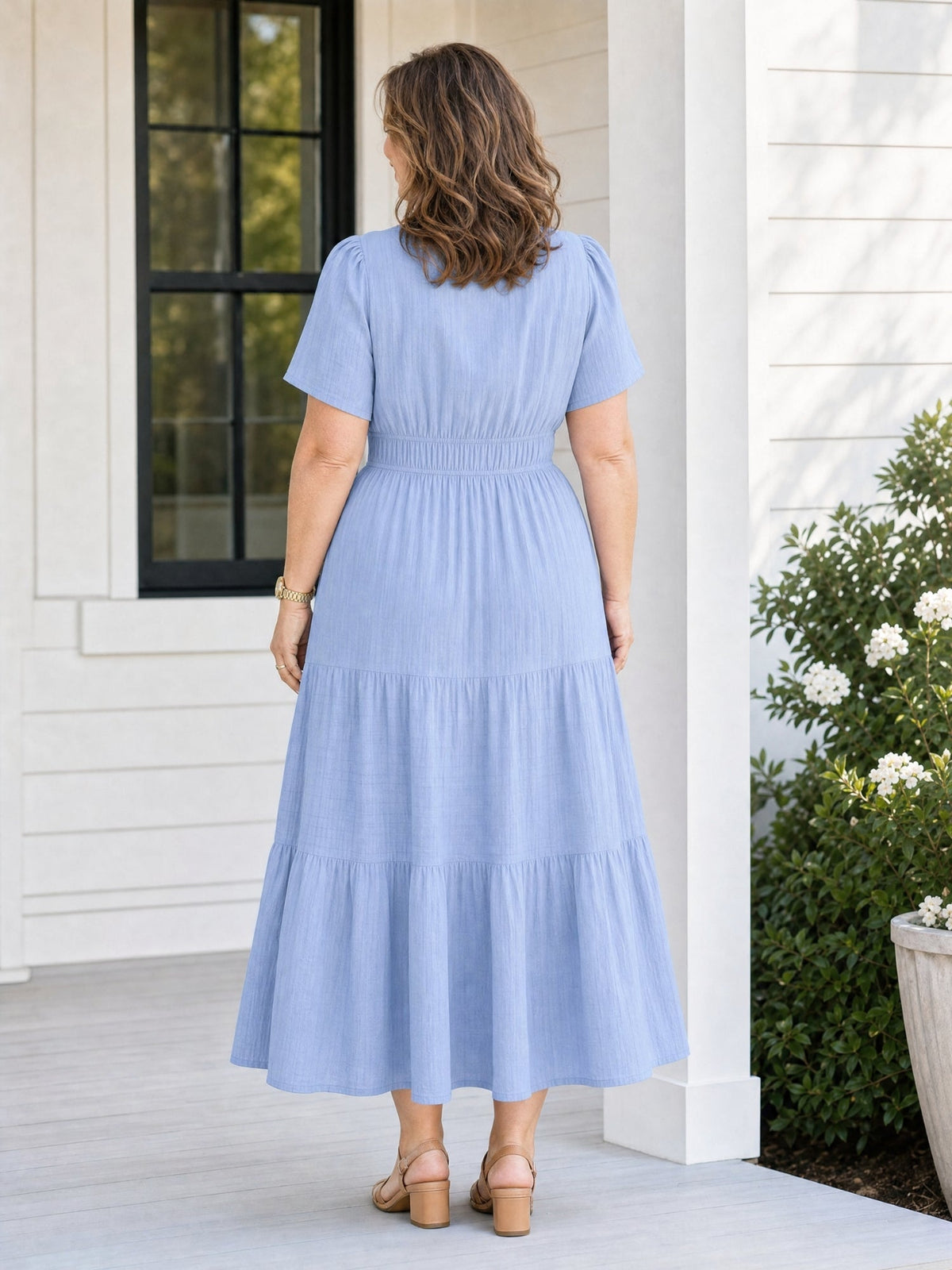 Layered Maxi Dress