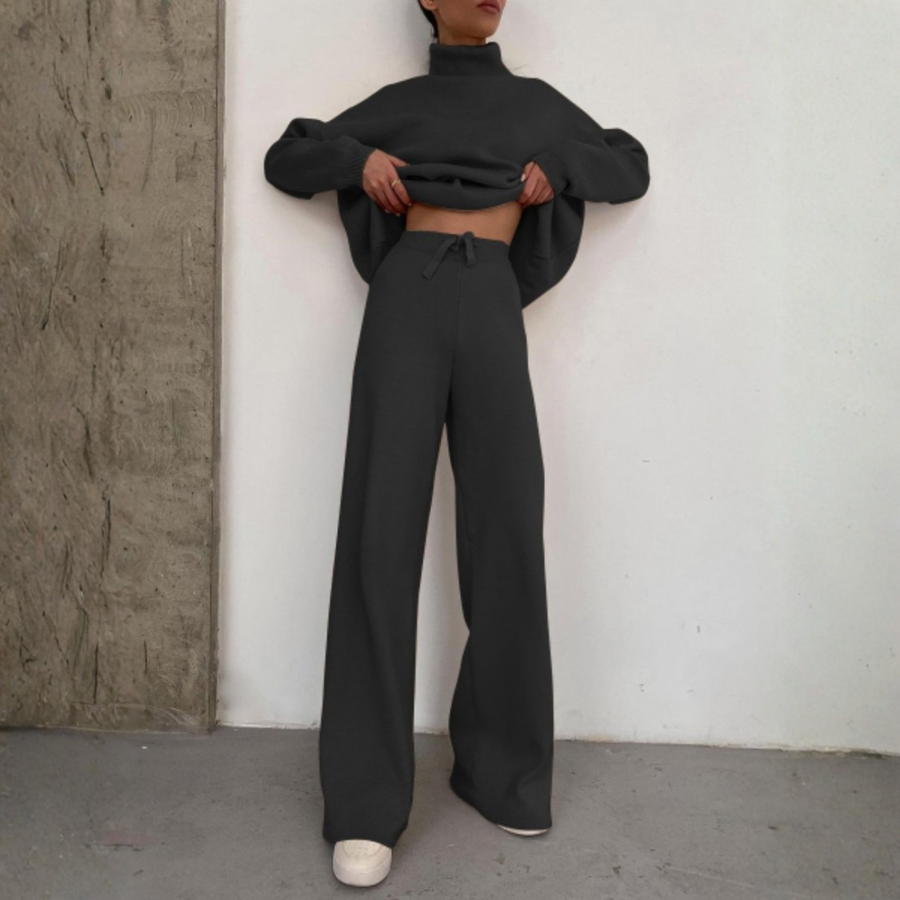 TADUMT - Cozy Long Sleeve Turtleneck Top