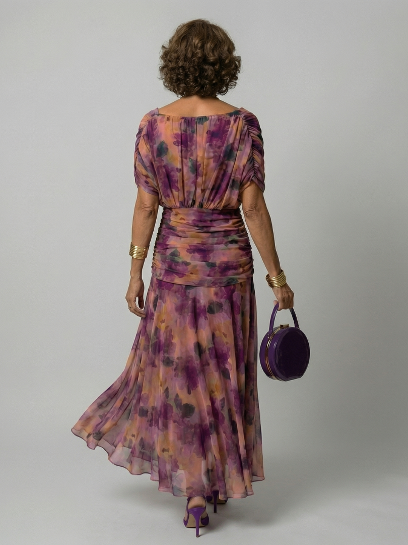 Calen™ - Off Shoulder Flow Midi Dresses