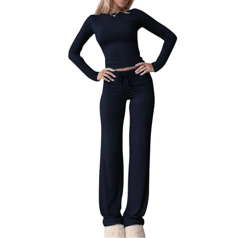 CECILYT - Slim Fit Long Sleeve Crop