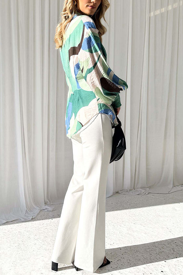 Autumn and winter long-sleeved fashionable and versatile tops