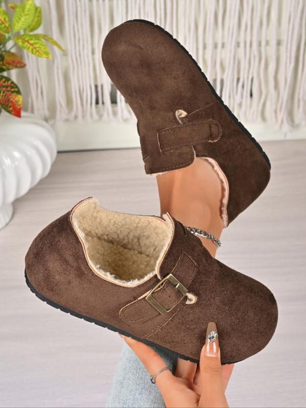 OPHELIAT - Faux Leather Winter Shoes Plush
