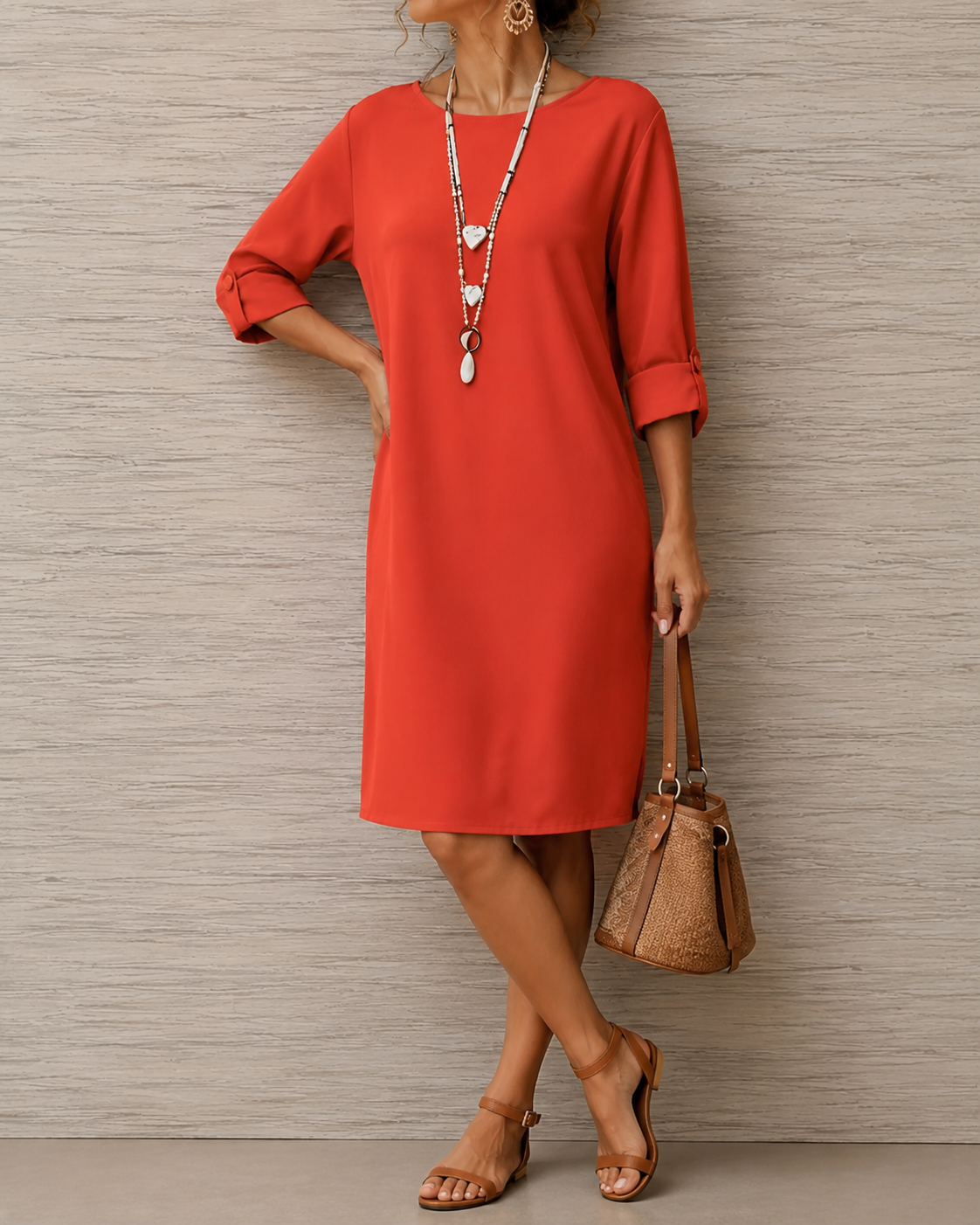 Gwendoline | AIRY MIDI DRESS FOR WOMEN