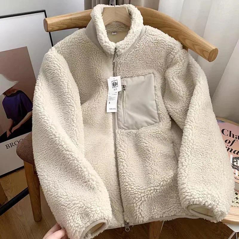 CELANDINET - Comfy Long Sleeve Zip-Up Plush