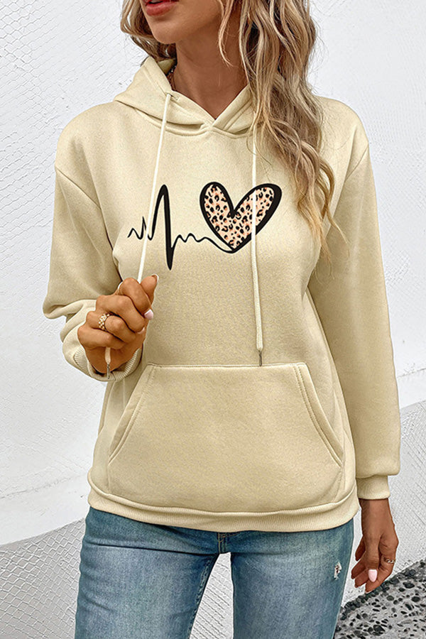 Long Sleeve Pocket Casual Hoodie Pullover