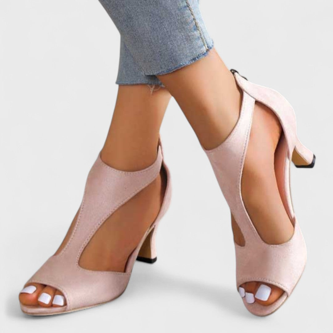 ZORINE – ELEGANT SANDALS WITH STABLE HEEL