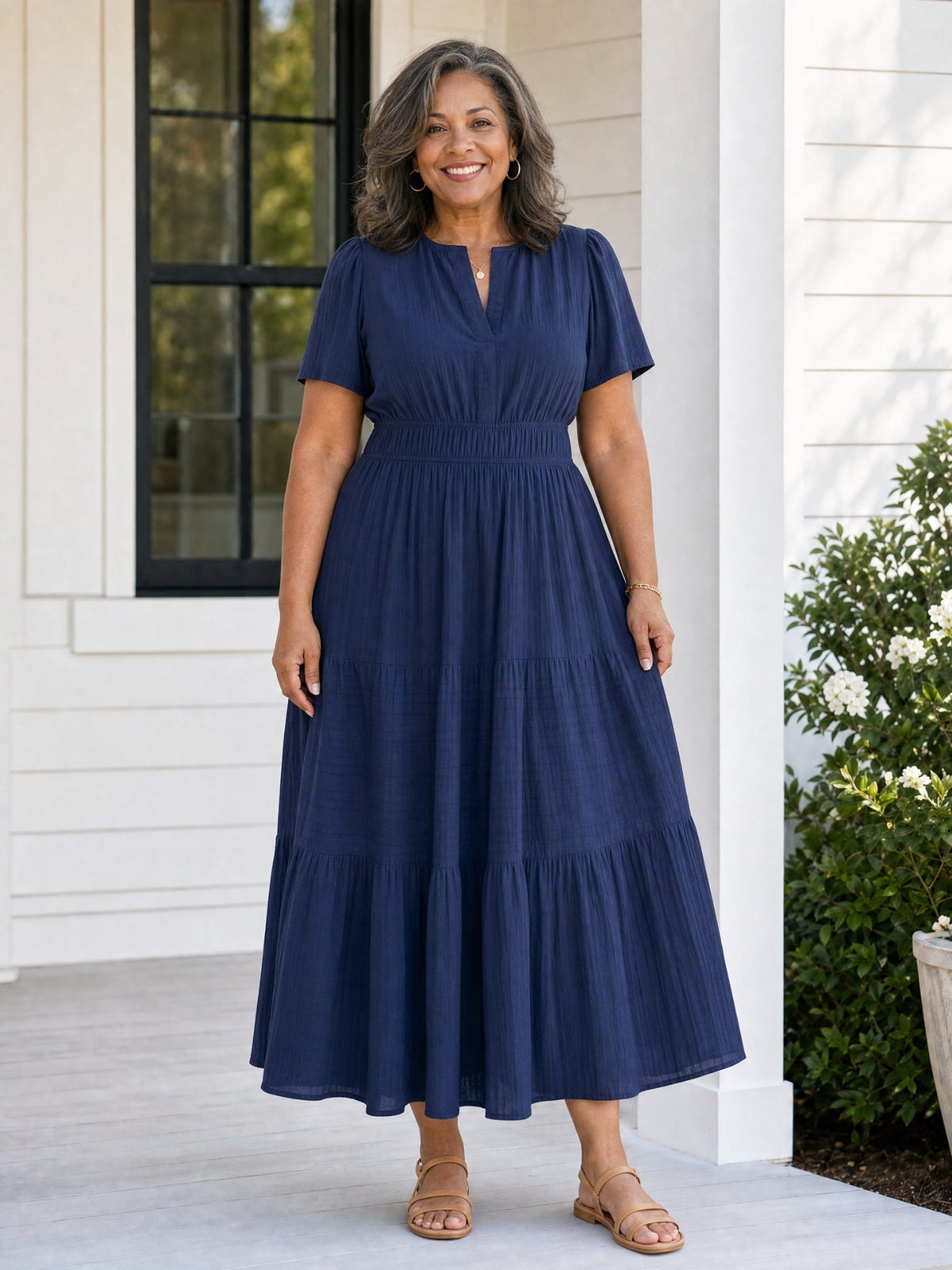 Layered Maxi Dress