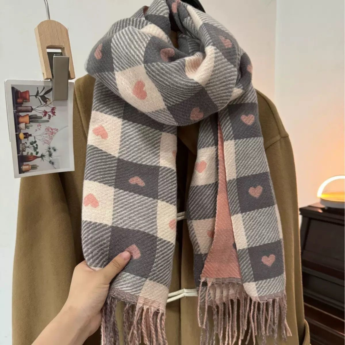 ZOLANIT - Comfy Warm Plaid Double Side