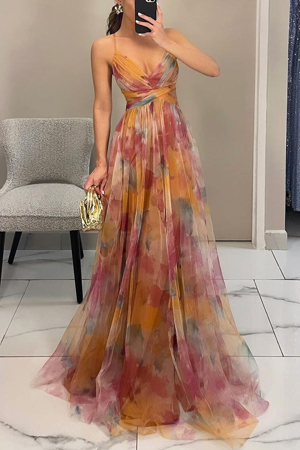 Dorté | Enchanting Floral Maxi Dress