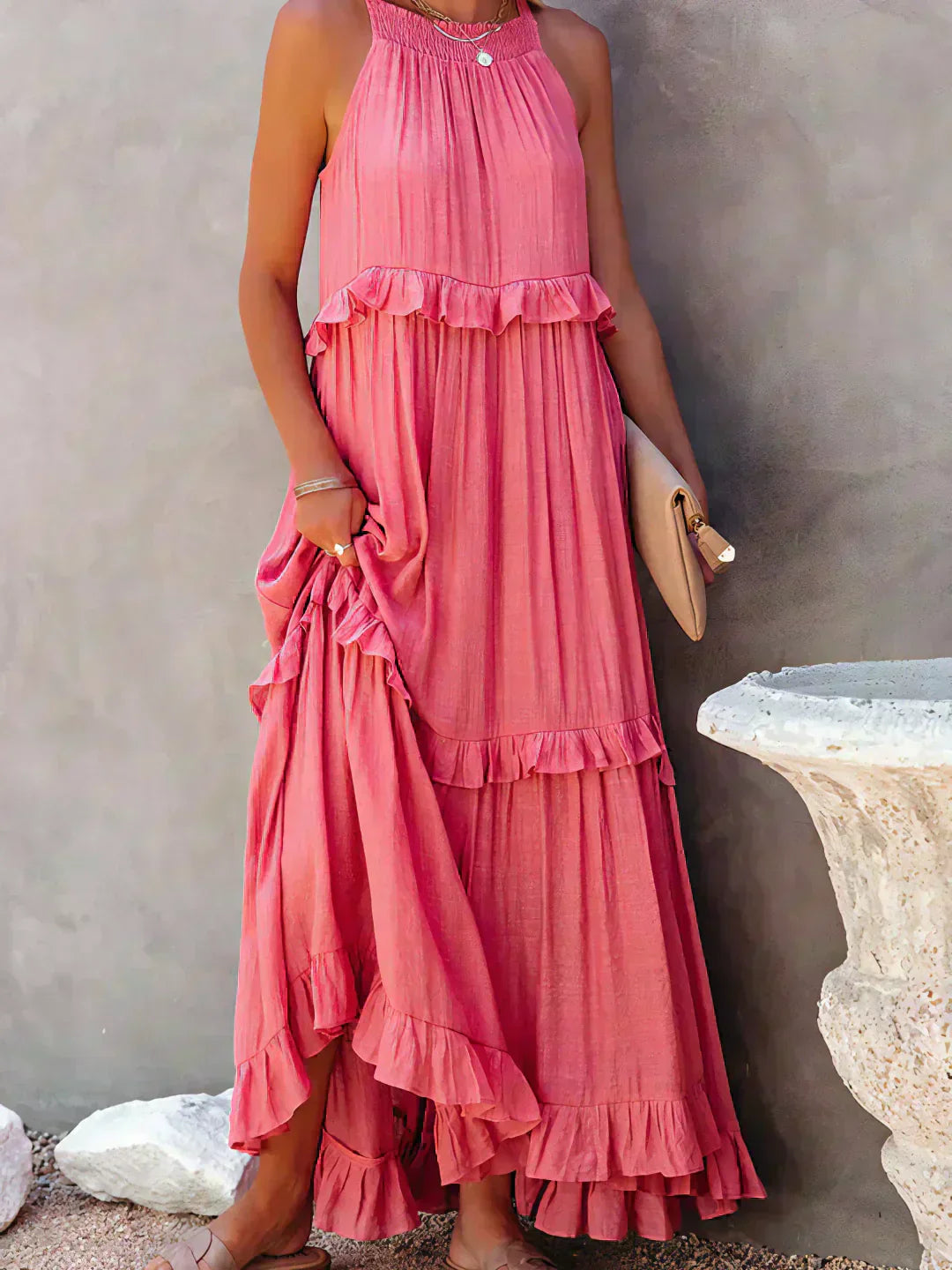 Diana Elegant Sleeveless Dress