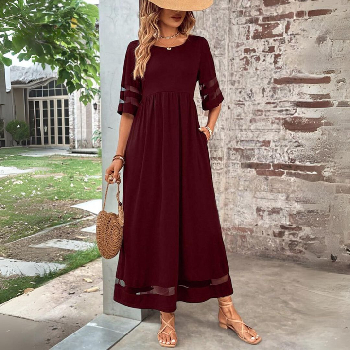 Leanne | Flattering Tummy-Smoothing Midi Dress