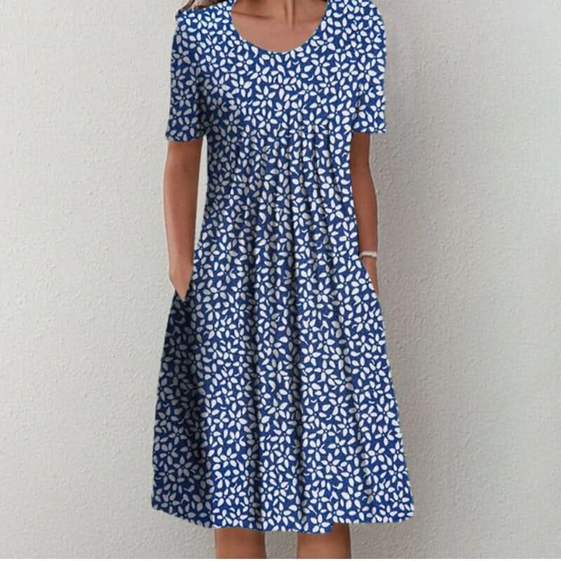 Amara - Classic Printed Dress