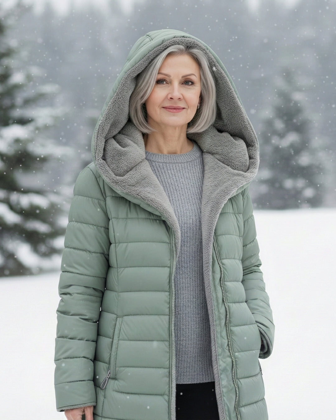 Donna I Padded Winter Jacket with Hood