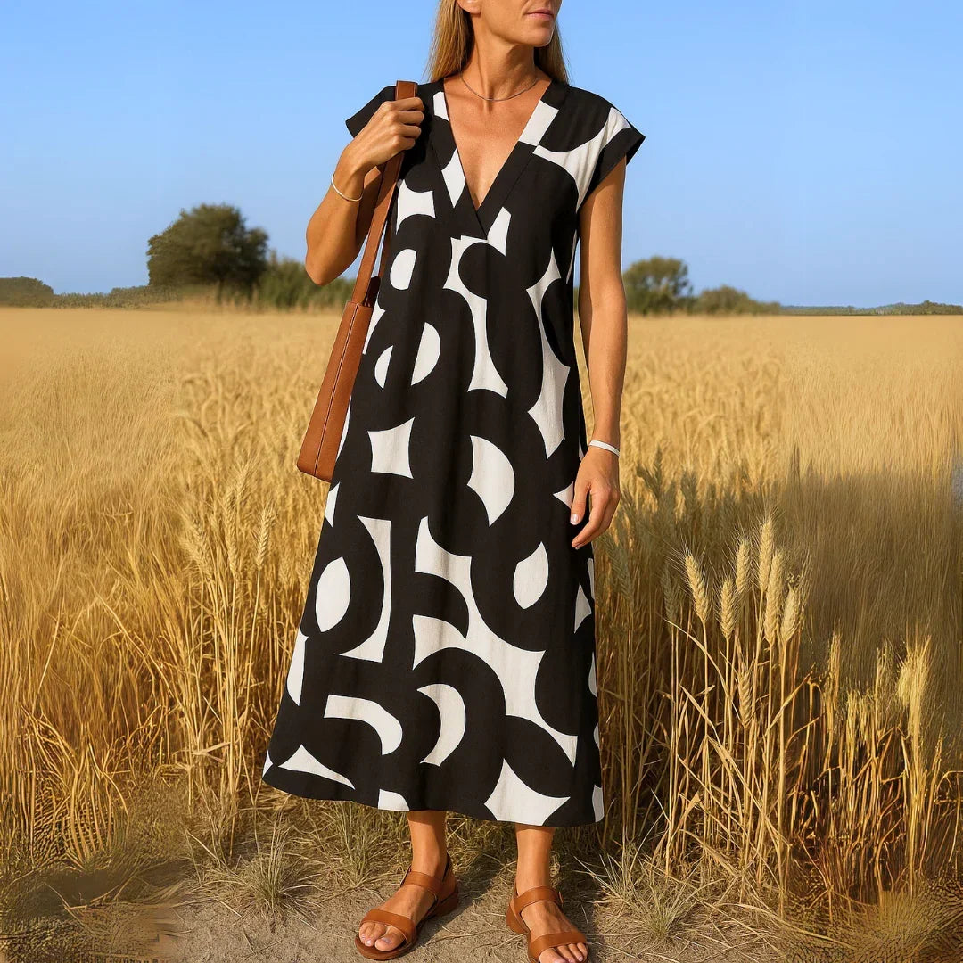 Tatiana™ | Cutwork Detail Maxi Dress