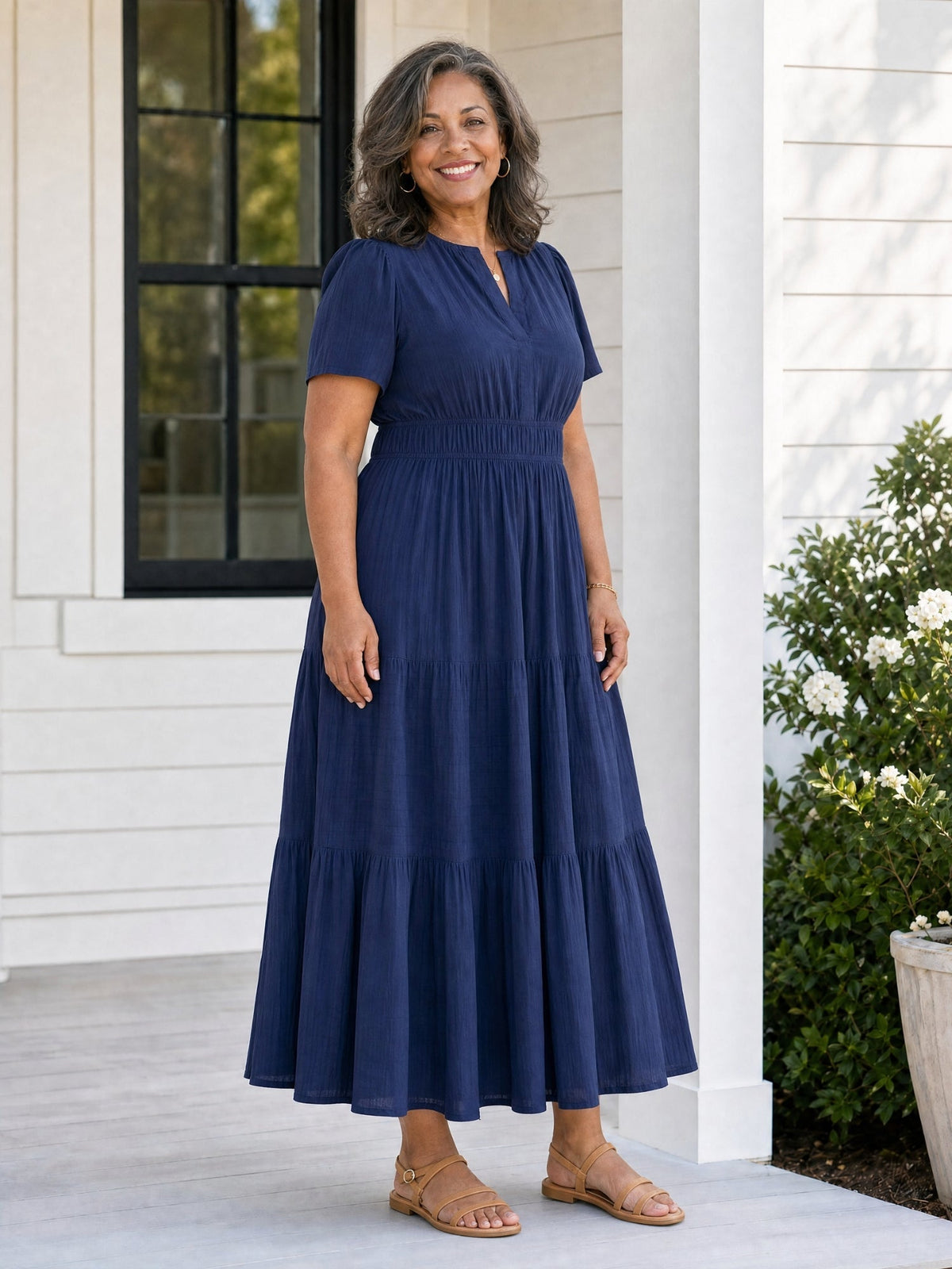 Layered Maxi Dress