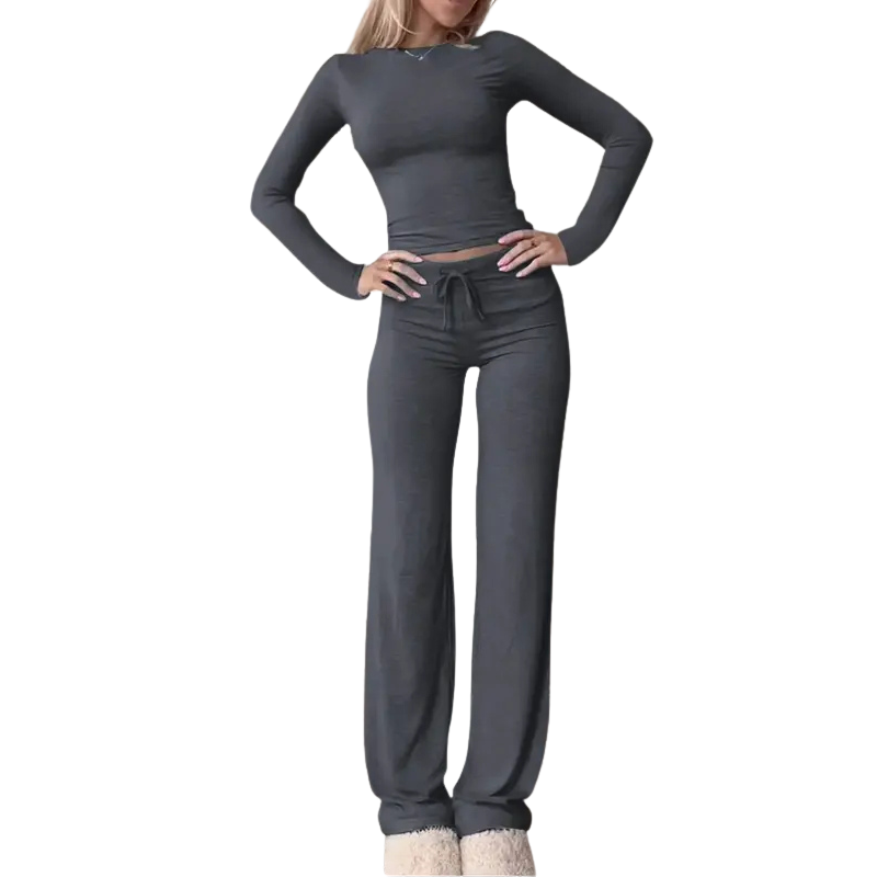 CECILYT - Slim Fit Long Sleeve Crop