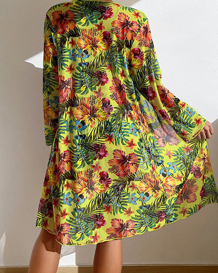Glenda |  Bikini with Flower Skirt