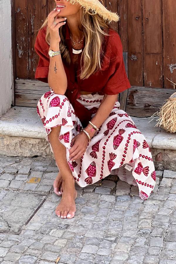 Loraine Knotted Shirt