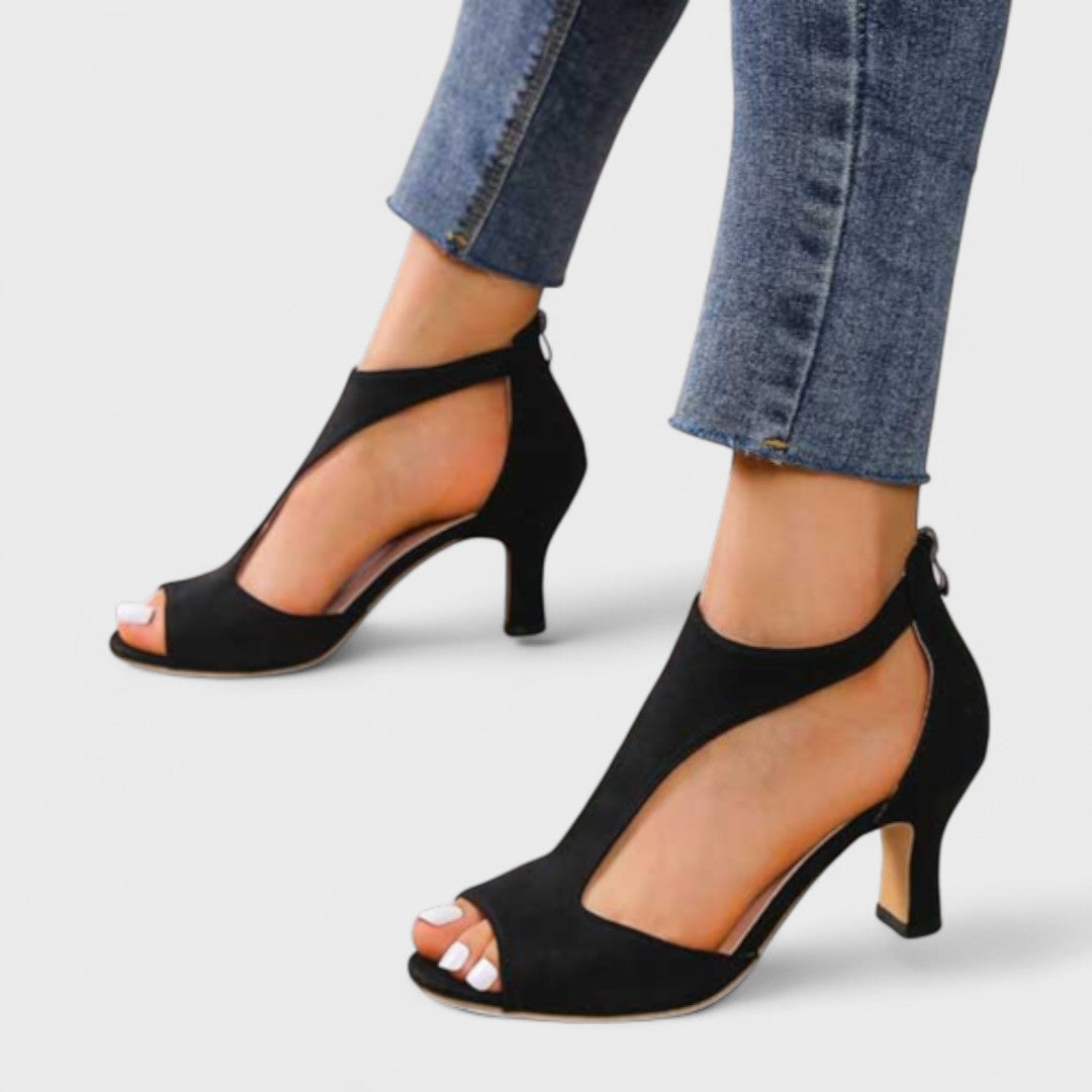 ZORINE – ELEGANT SANDALS WITH STABLE HEEL