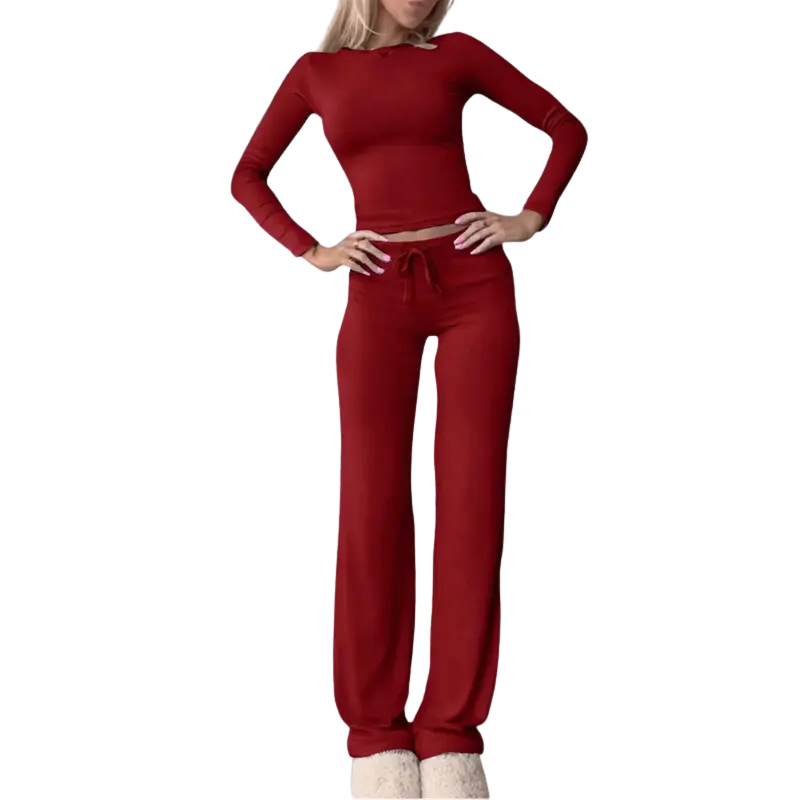 CECILYT - Slim Fit Long Sleeve Crop