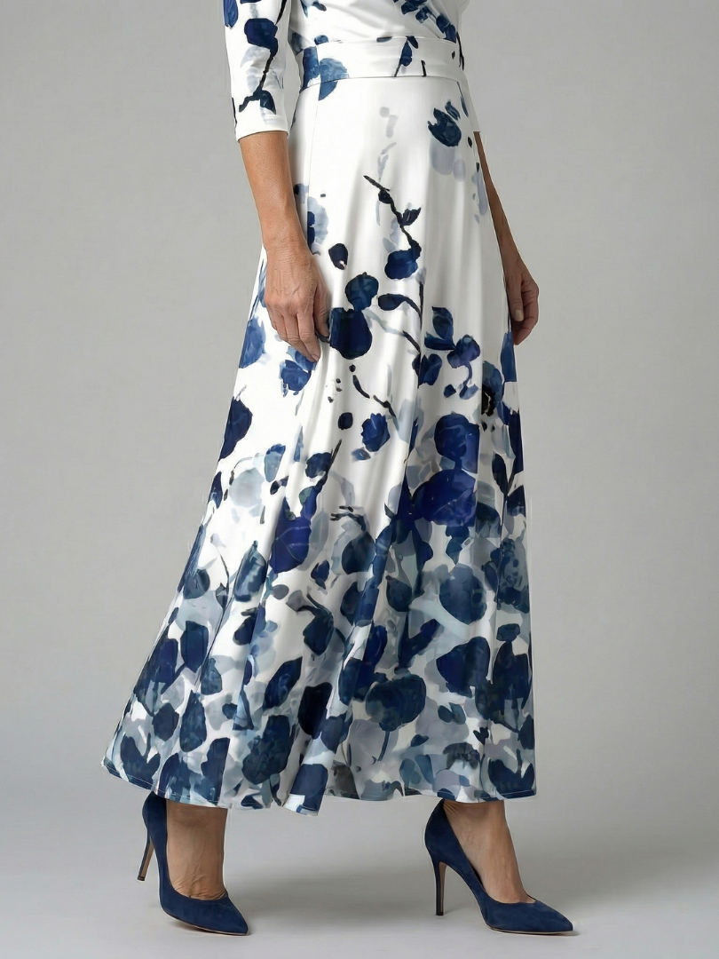Morwenna Floral Wrap Maxi Dress