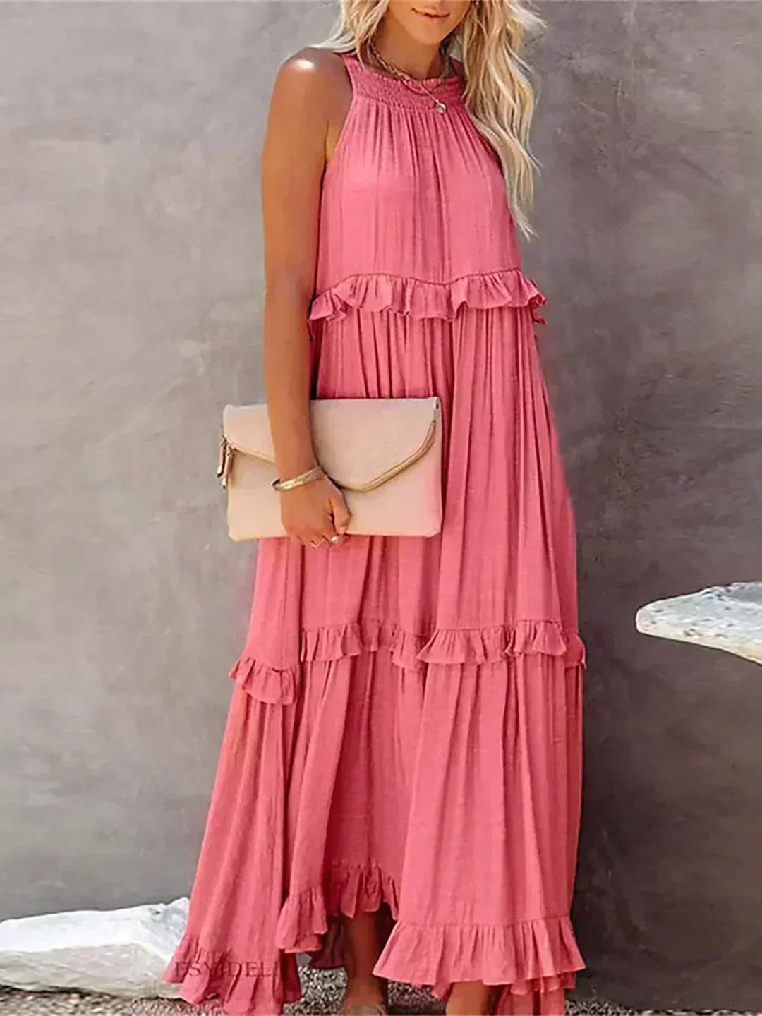 Diana Elegant Sleeveless Dress
