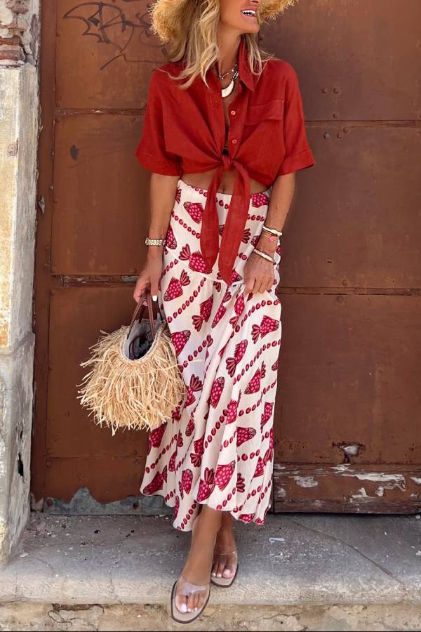 Loraine Knotted Shirt