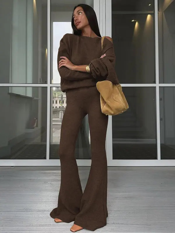 ONNAT - Chic Asymmetrical Neck Top