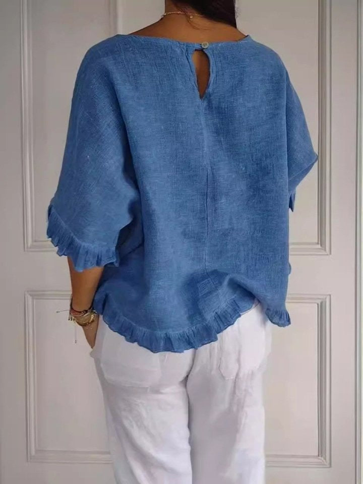 Fizzle - Casual Elegant Blouse