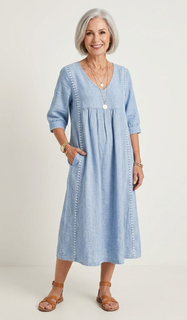 Juliette™ - Elegance A Line Maxi Dress