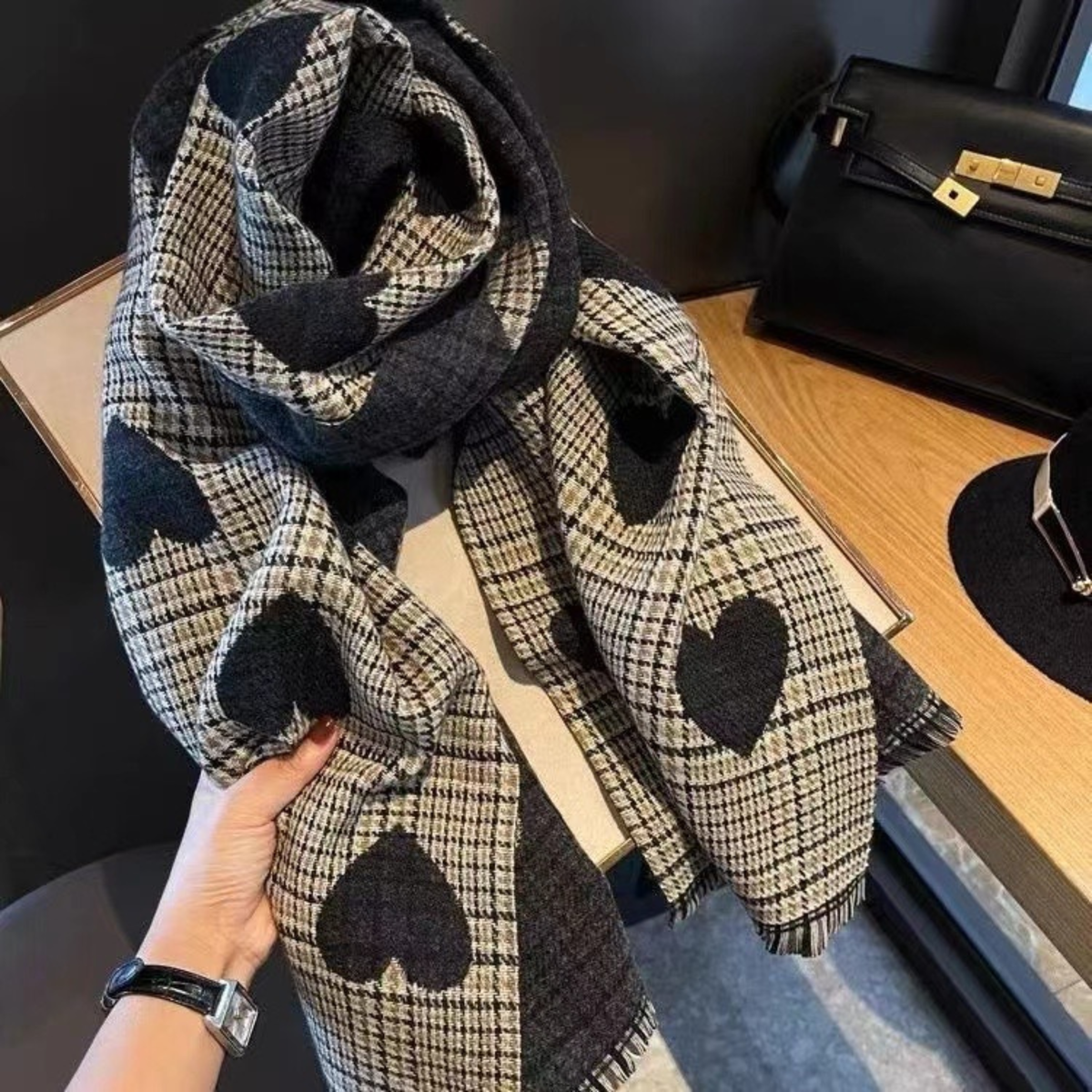 ZOLANIT - Comfy Warm Plaid Double Side