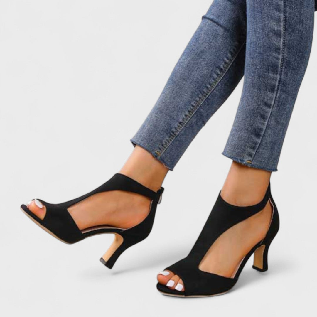 ZORINE – ELEGANT SANDALS WITH STABLE HEEL